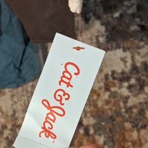 Cat & Jack Cream and Brown 2Piece Set..Size 2Toddler-Boys!!!